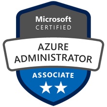 Azure Administrator Associate badge