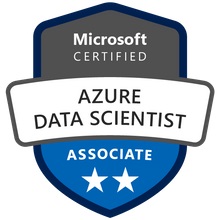 Azure Data Scientist Associate badge