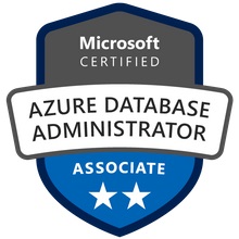 Azure Database Administrator Associate badge