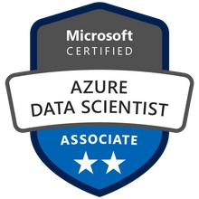 Azure Data Scientist Associate badge