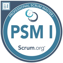 Professional Scrum Master I badge